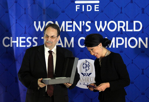 Comienza la clausura del Mundial femenino por equipos 2013 en Astana