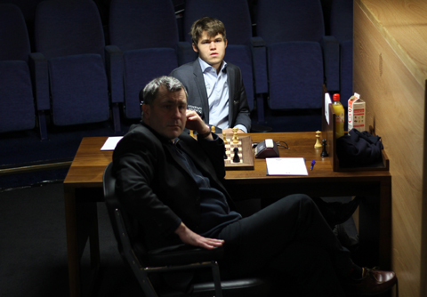 Carlsen e Ivanchuk