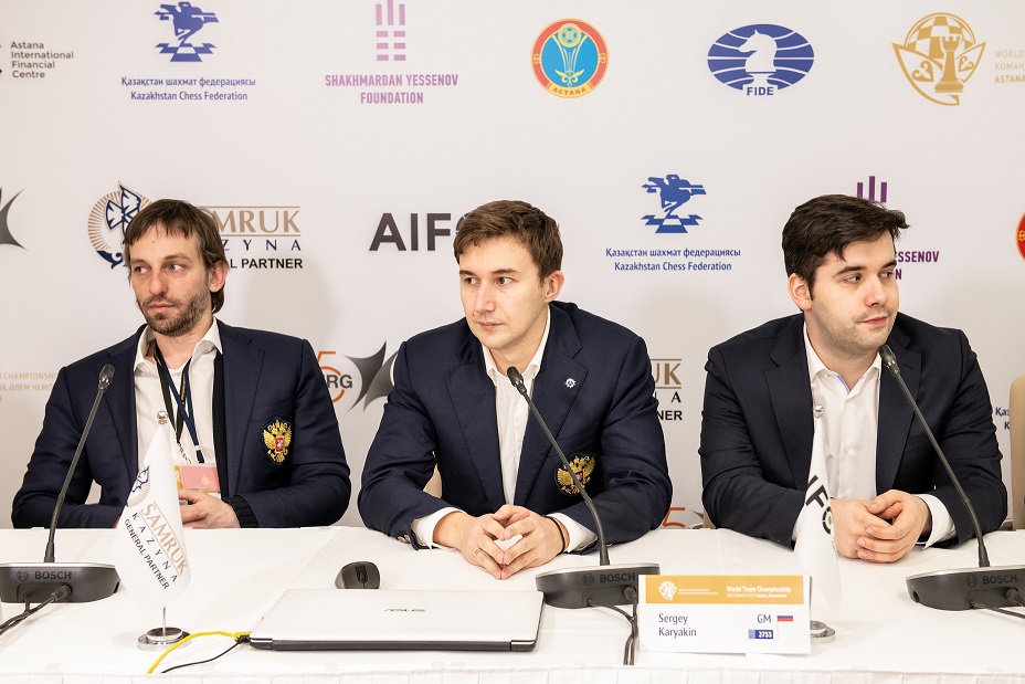 Mundial Por Equipos Oro Para Rusia Y China Chessbase