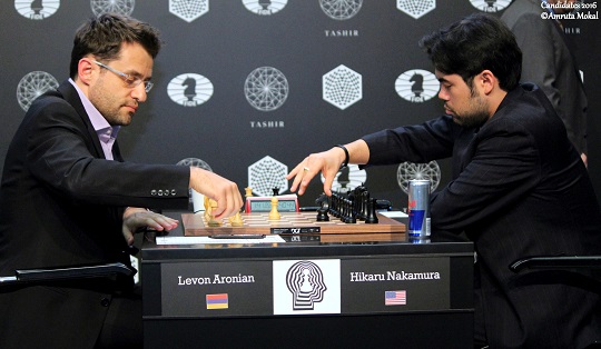 Candidatos R6: Anand derrota a Svidler AronianNakamura