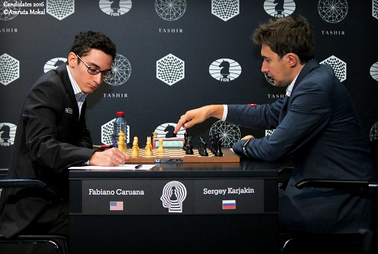 Candidatos R6: Anand derrota a Svidler CaruanaKarjakin
