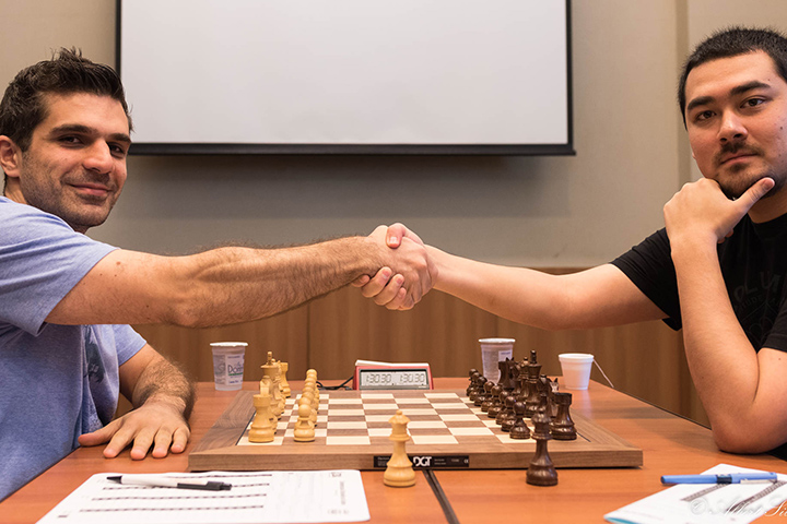 👉 ALEXANDR FIER VS KRIKOR MEKHITARIAN NO FLORIPA CHESS OPEN 2023 - #shorts  