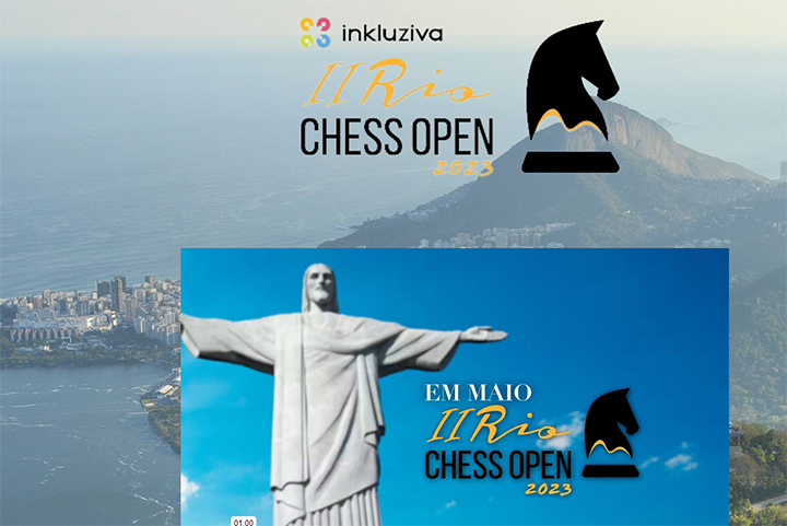 Rio Chess Open 2023! Partida entre o MI Diego de Berardino vs GM Luis Paulo  Supi! 