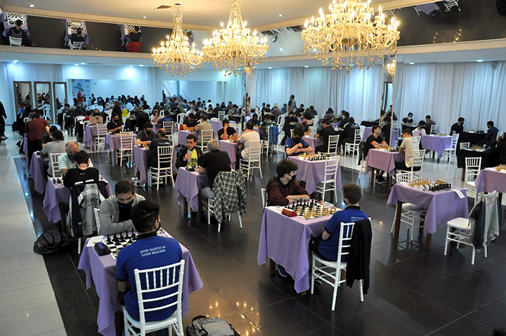 Los jugadores del VIII Floripa Chess Open 2022