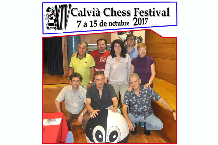 El equipo organizador del Festival de Calvià 2017 | Foto: cortesía de Sergio Estremera 