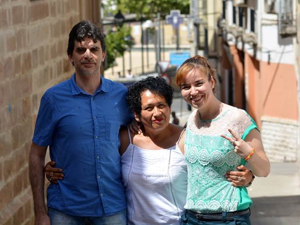 Gabriel del Río de Angelis, Patricia Claros y Sabrina Vega Gutiérrez