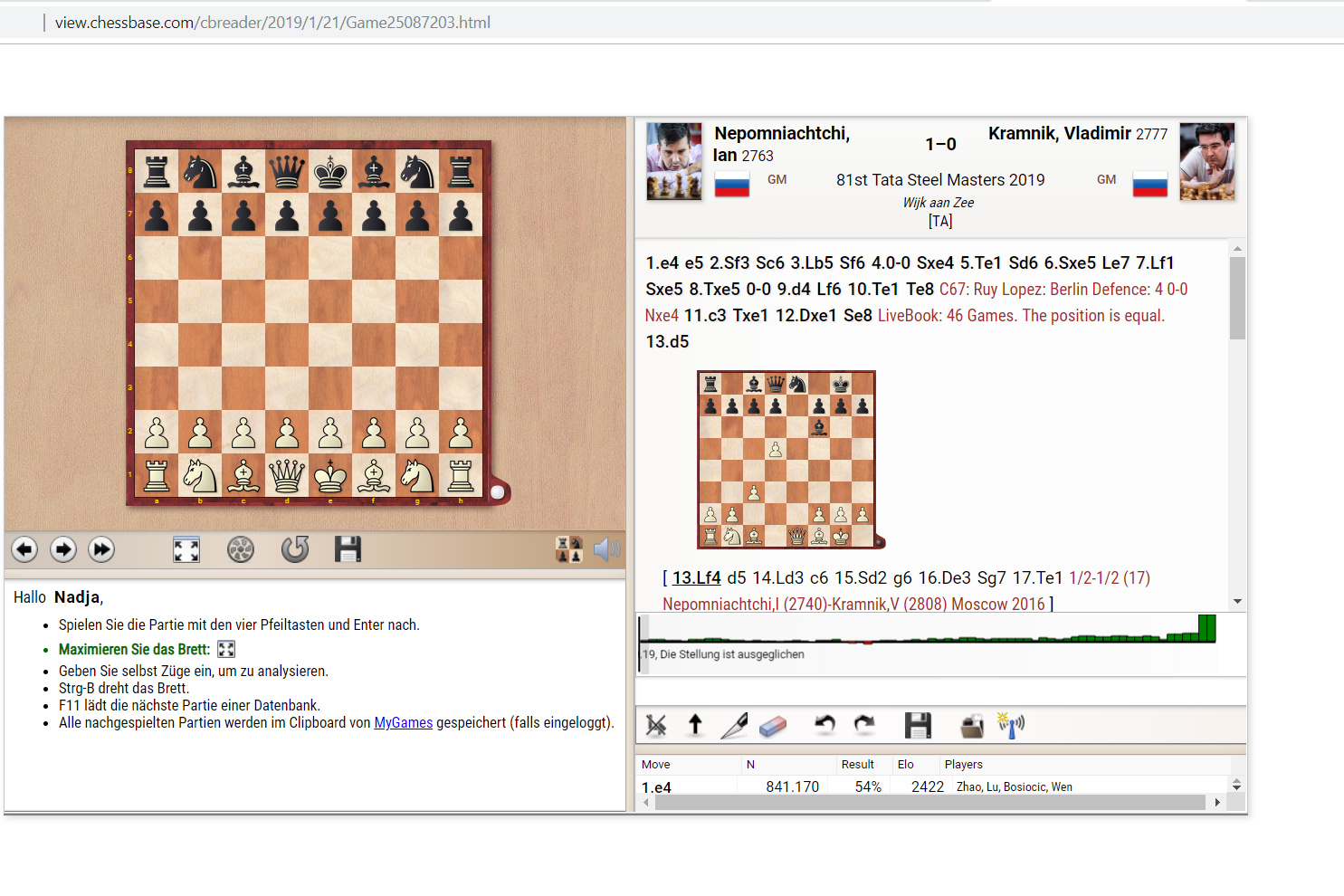 ChessBase en español (@chessbase_es) / X