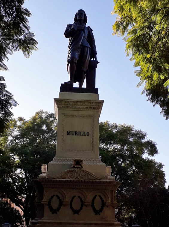 La estatua de Murillo