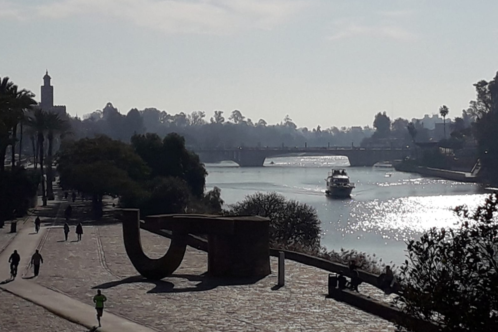 Tráfico en el Guadalquivir