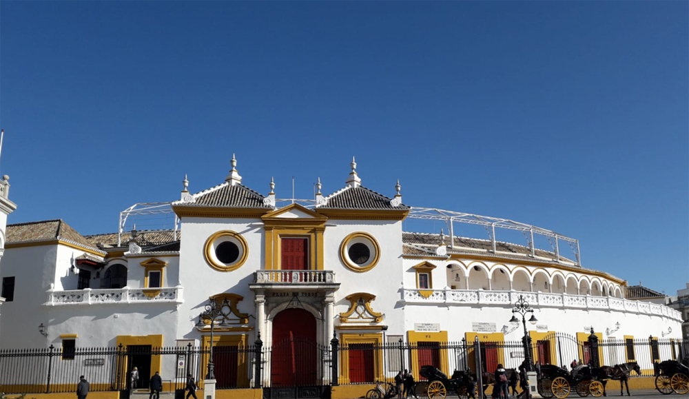 La plaza de toros de Sevilla