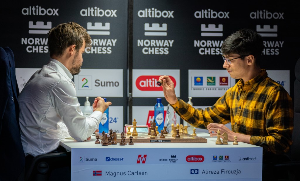 Magnus Carlsen, Alireza Firouzja