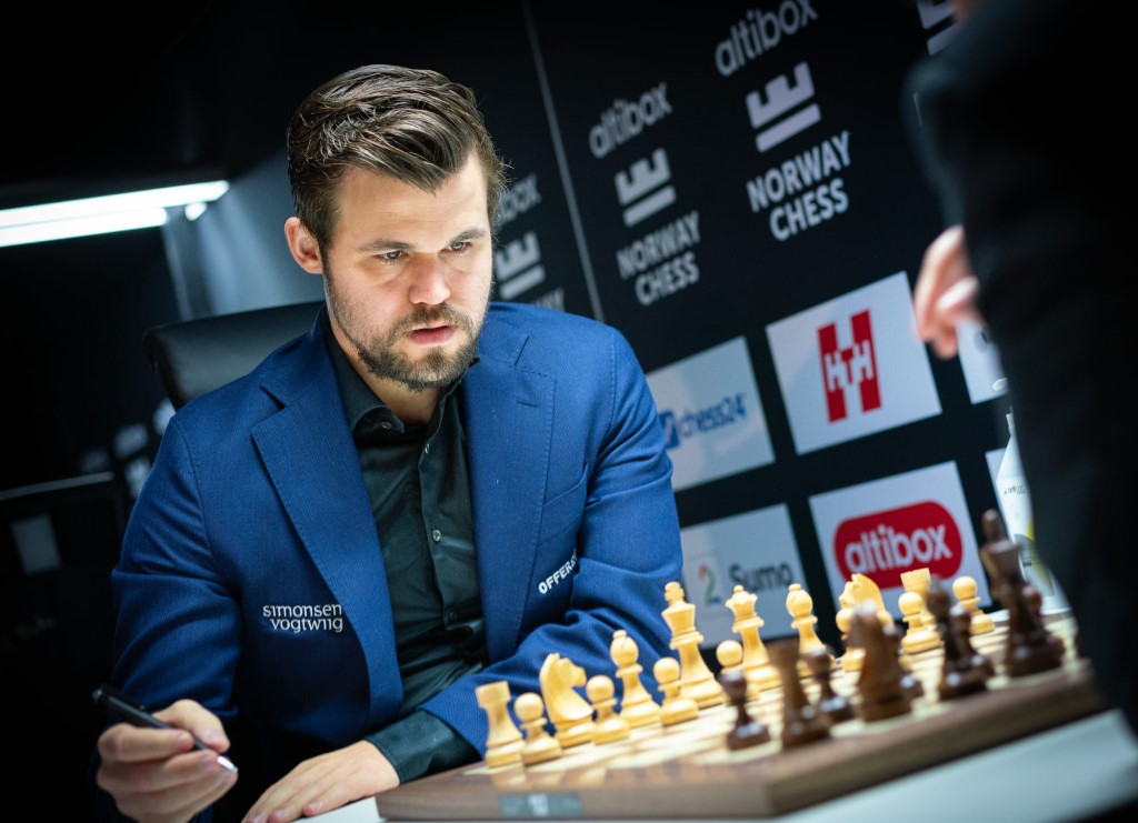 Norway Chess Carlsen retoma el liderato ChessBase picture