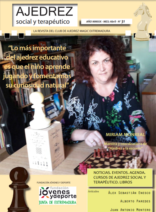 Revista Ajedrez social y terapeutico no. 131