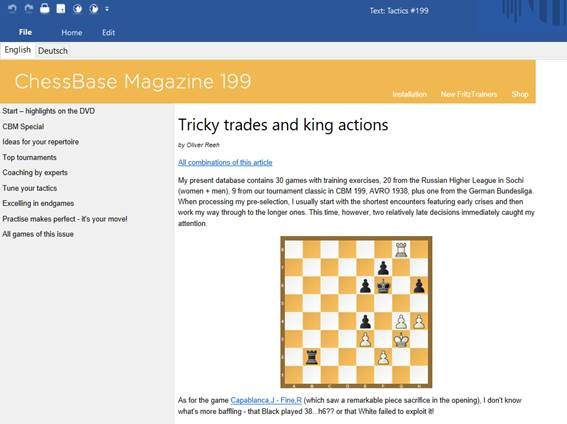 Tricky trades and king actions
