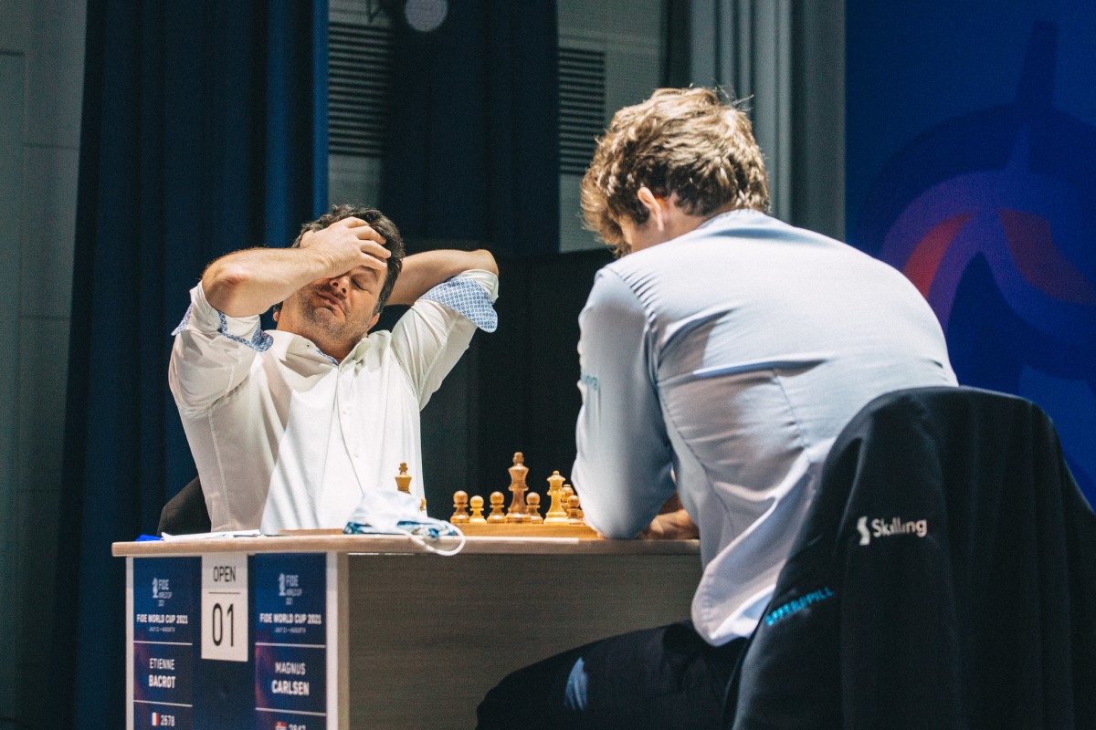Etienne Bacrot, Magnus Carlsen