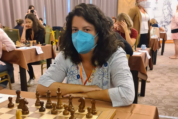 Mónica Calzetta, sexta ronda del Campeonato de Europa Femenino 2021