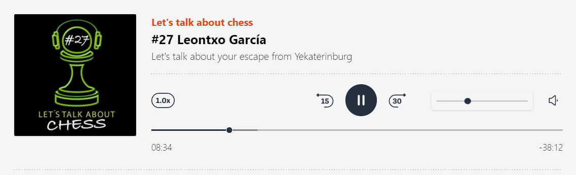 Let´s talk about Chess con Leontxo García