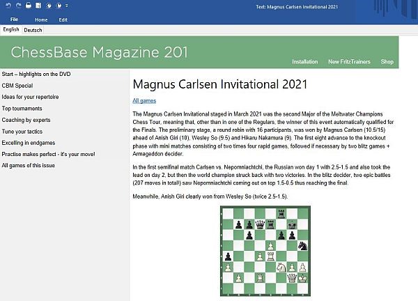 Carlsen Invitational
