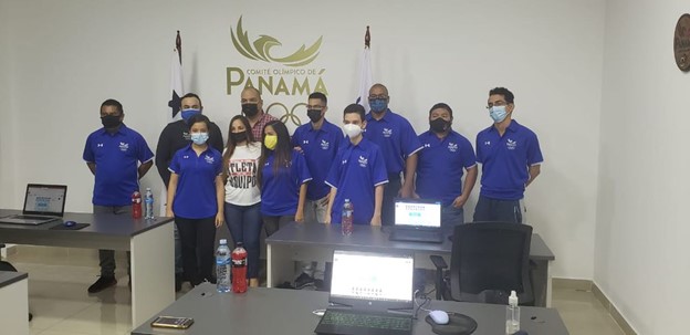 El equipo de Panamá