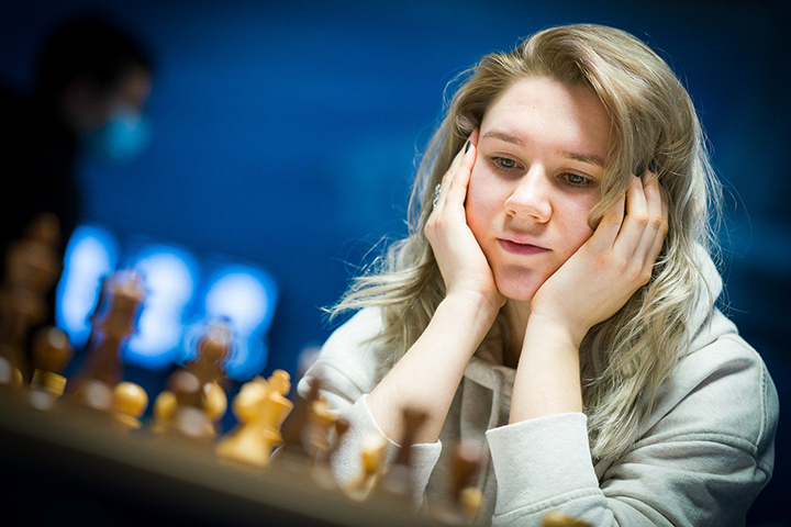 Polina Shuvalova | Foto: Lennart Ootes (Tata Steel Chess Tournament 2022)