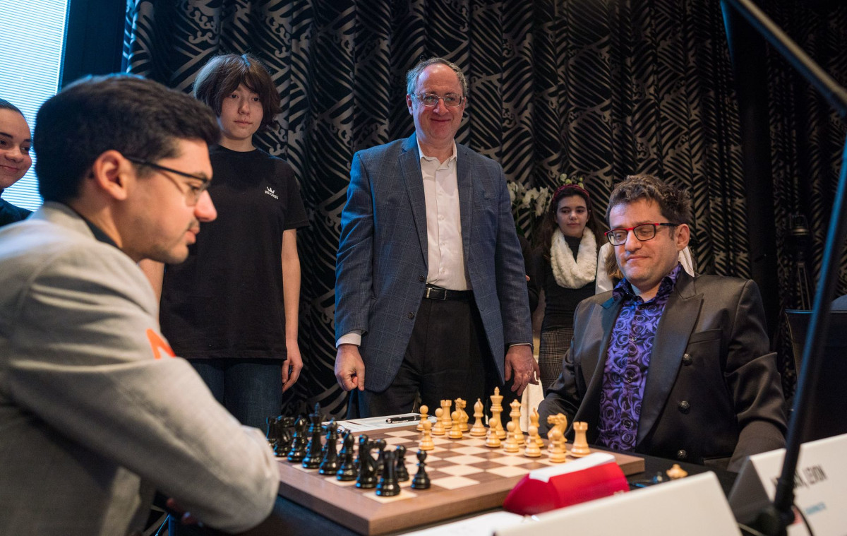 Anish Giri, Boris Gelfand, Levon Aronian