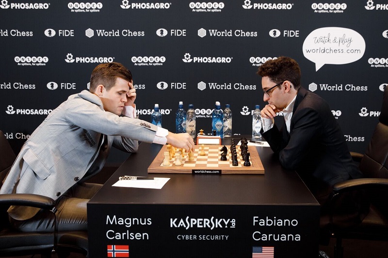 Magnus Carlsen, Fabiano Caruana