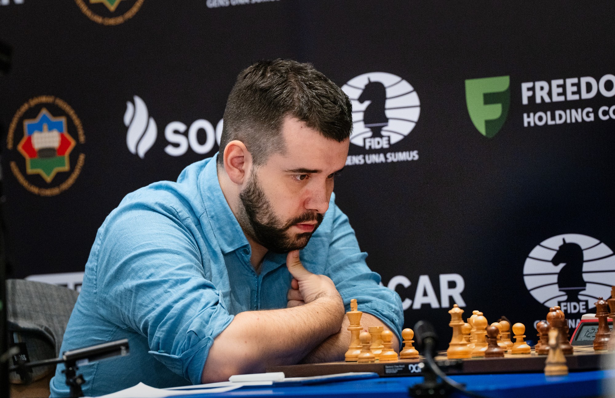 Ian Nepomniachtchi | Foto: Stev Bonhage (FIDE)