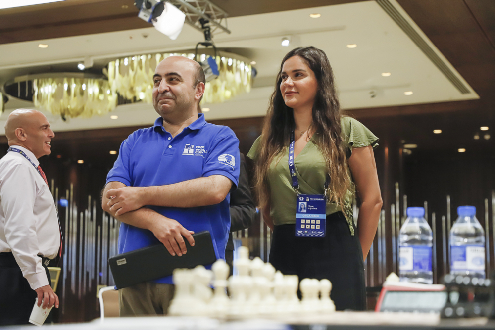 Los árbitros  | Foto: FIDE