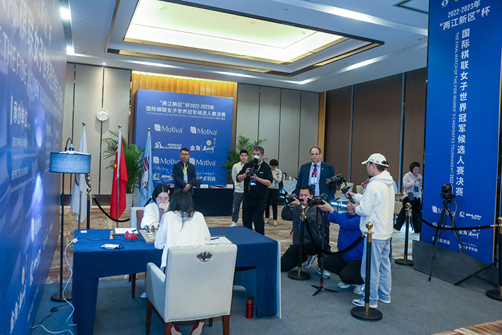 La prensa   | Foto: Liu Yi (FIDE)