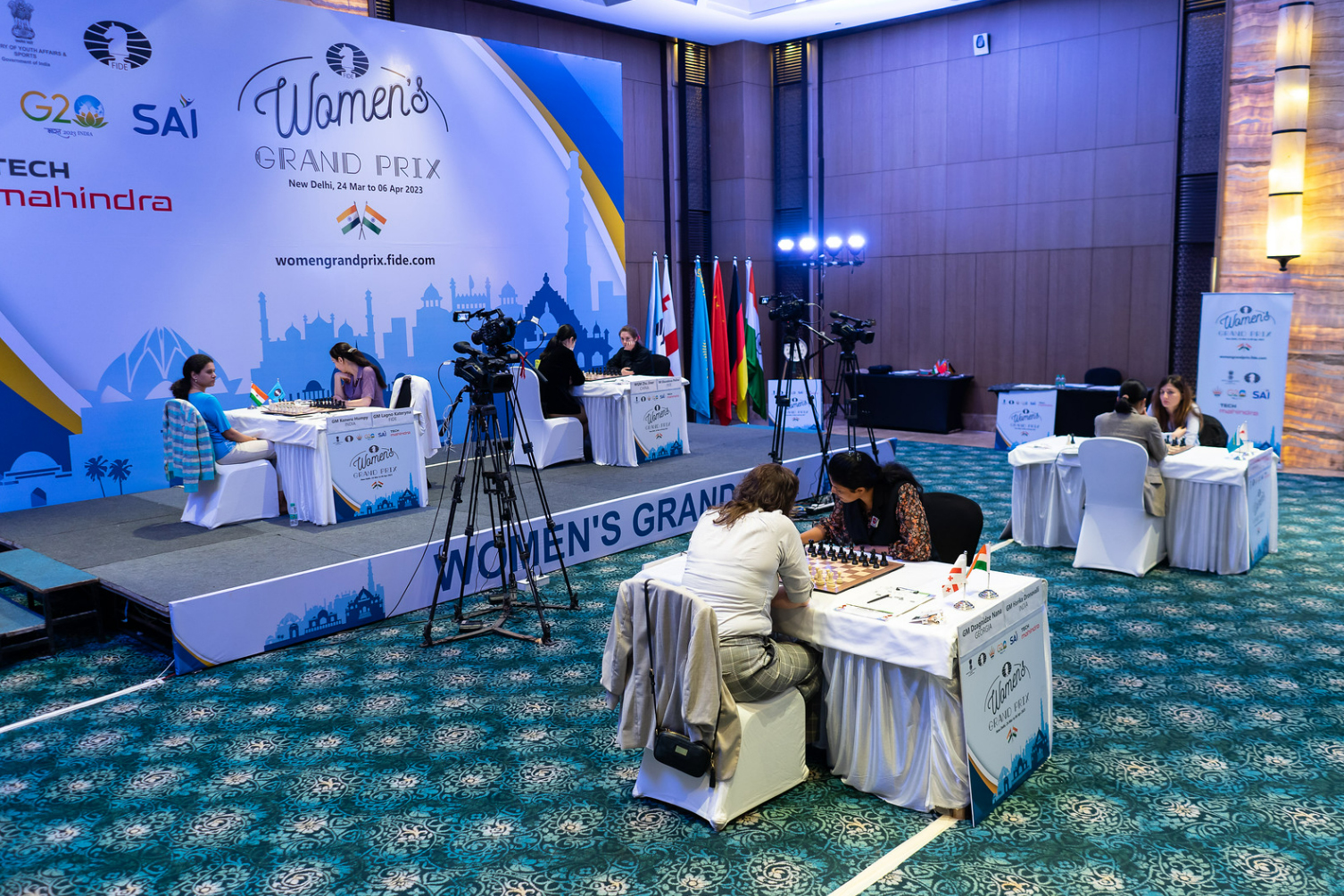 Sala de juego | Foto: FIDE