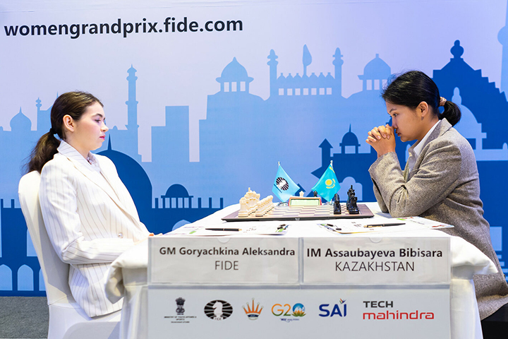 Aleksandra Goryachkina vs. Bibisara Assaubayeva