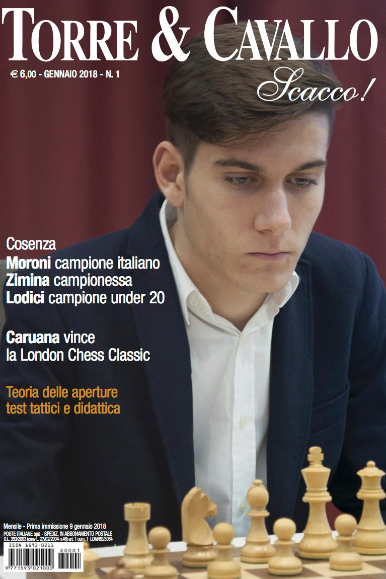 La portada de la revista Torre y Cavallo del año 2018