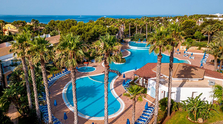 La sede del torneo, en Menorca, el Hotel Princesa Playa 