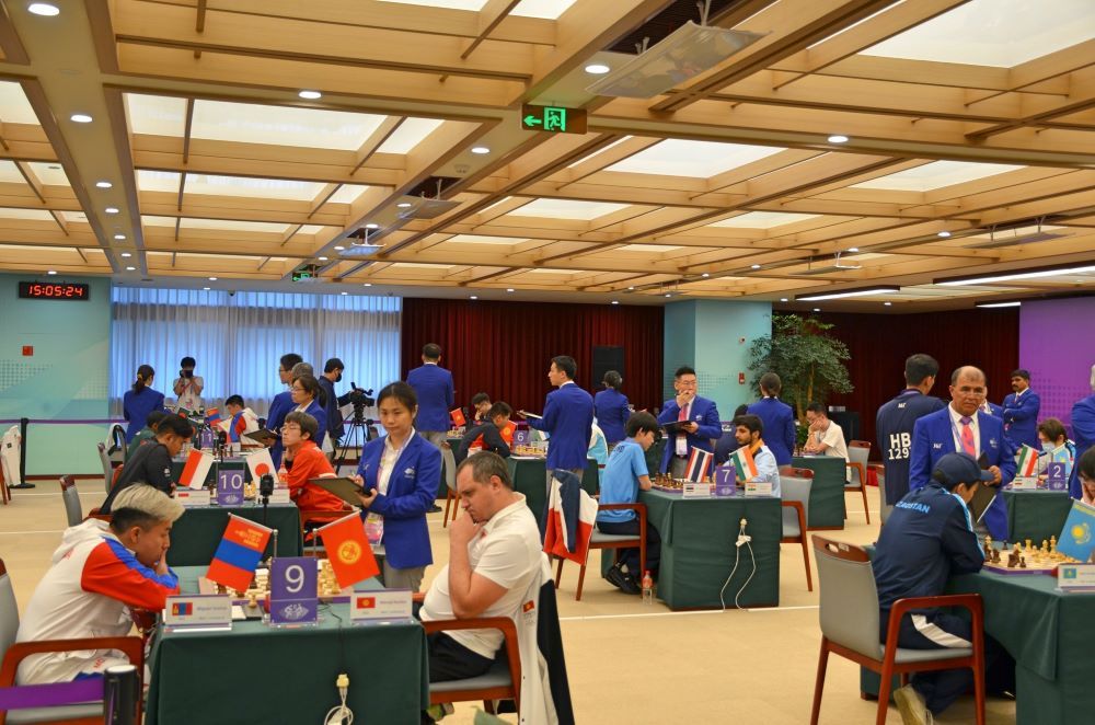 La sala de juego | Foto: ChessBase India