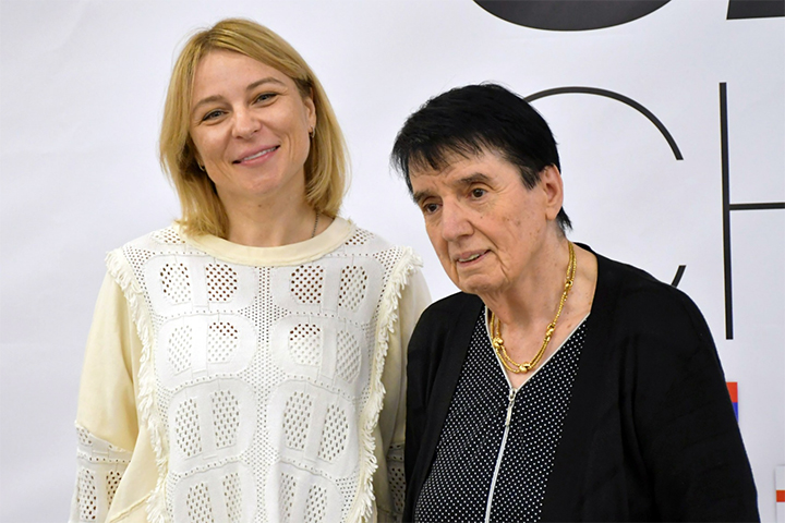 Anastasia Sorokina y Nona Gaprindashvili  | Foto: Patricia Claros