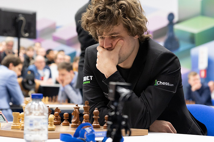 Magnus Carlsen | Foto: Maaike Brink (Tata Steel Chess 2023)