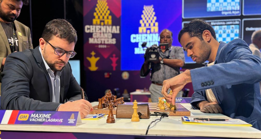 Maxime Vachier-Lagrave, Arjun Erigaisi