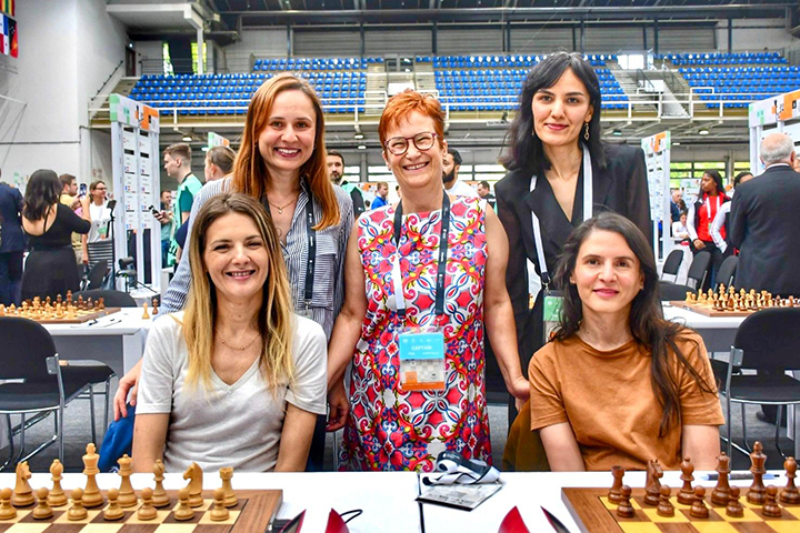 La selección francesa femenina | Foto: Patricia Claros