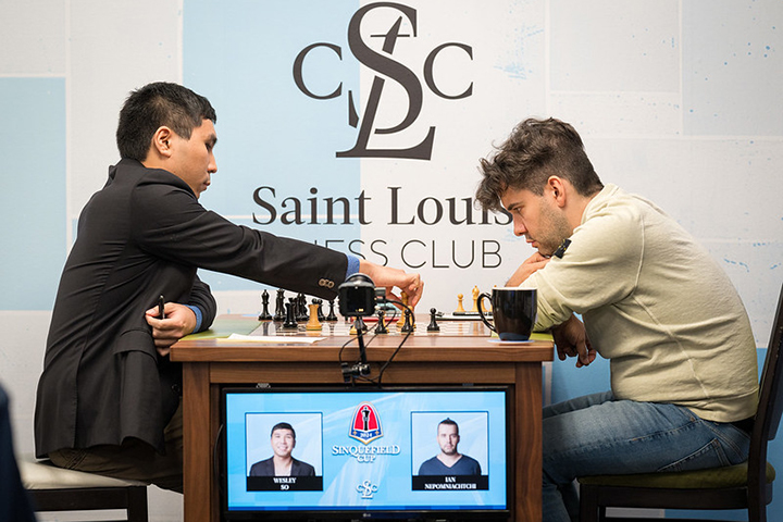 Wesley So vs. Ian Nepomniachtchi | Foto: Lennart Ootes