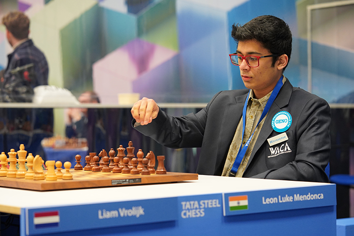 Leon Luke Mendonca | Foto: Jeroen van den Belt (ChessBase)