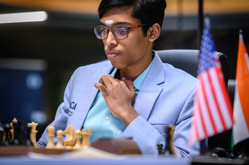 Praggnanandhaa | Foto: Mihal Walusza (FIDE)