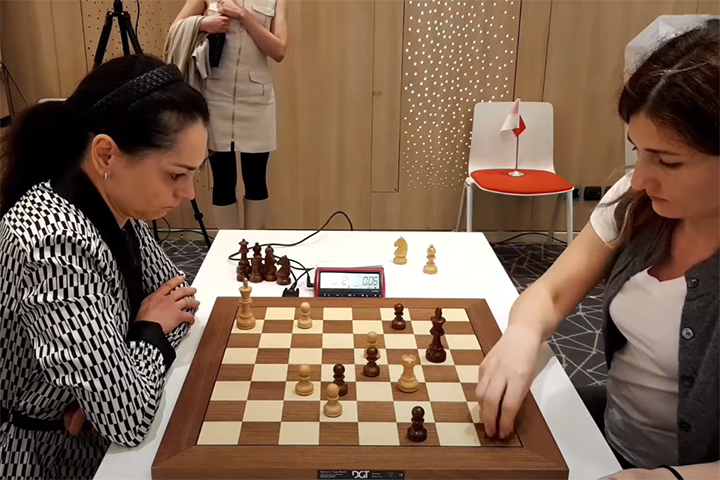 Alexandra Kosteniuk vs. Nino Batsiashvili (ronda 2)