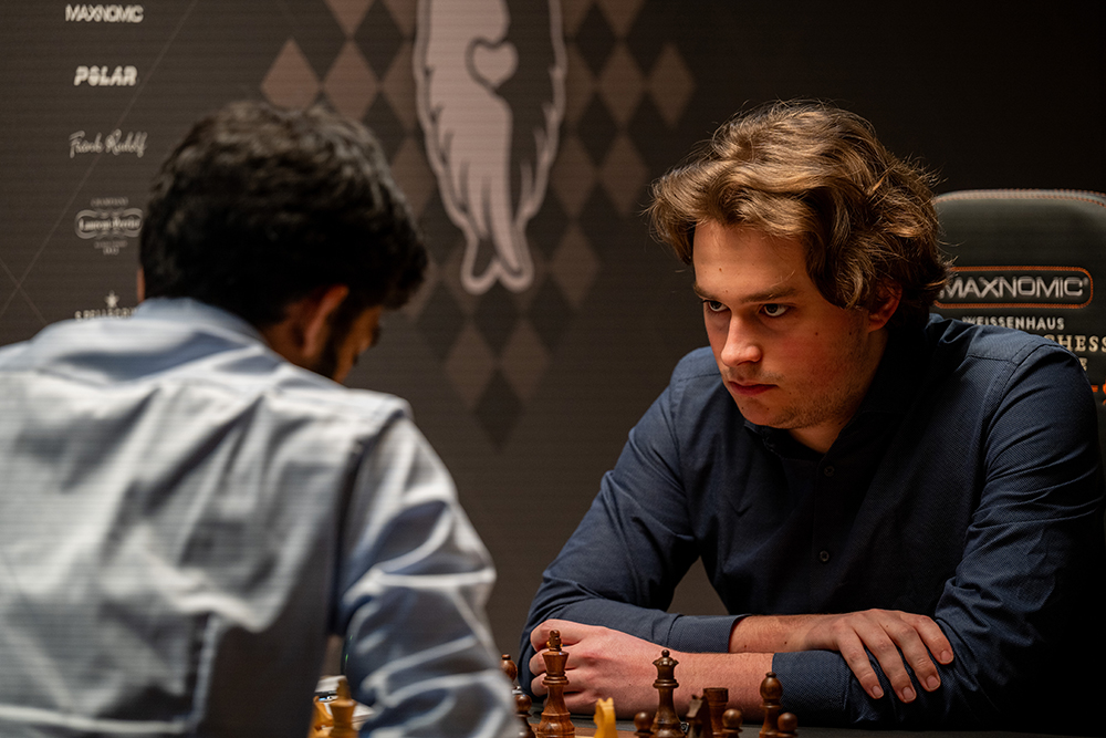 Vincent Keymer  | Foto: Nils Rohde (ChessBase)