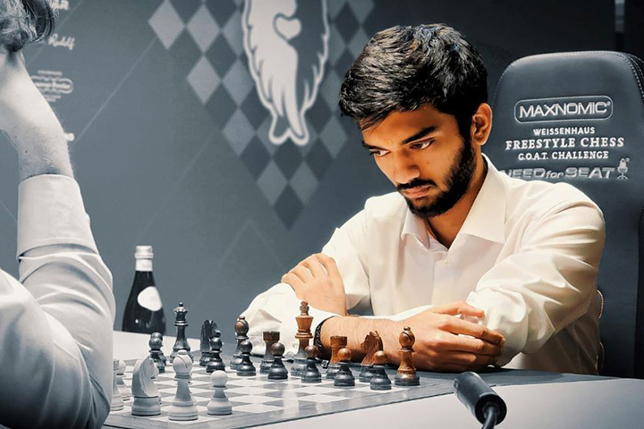 Gukesh | Foto: Amruta Mokal / Sagar Shah (ChessBase India)