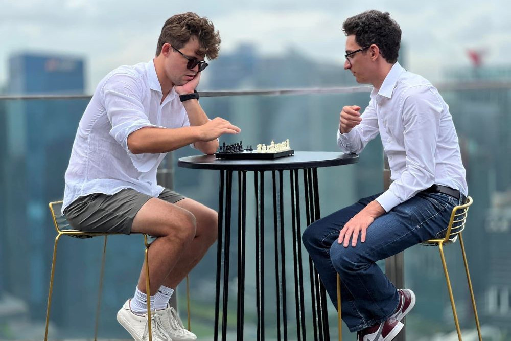 Magnus Carlsen, Fabiano Caruana