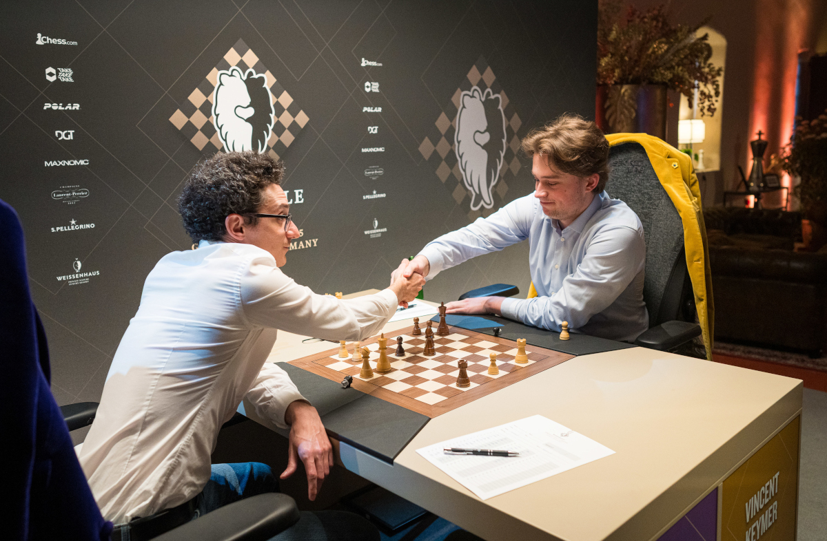 Fabiano Caruana, Vincent Keymer