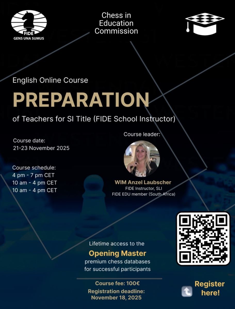 Cursos para Profesores FIDE