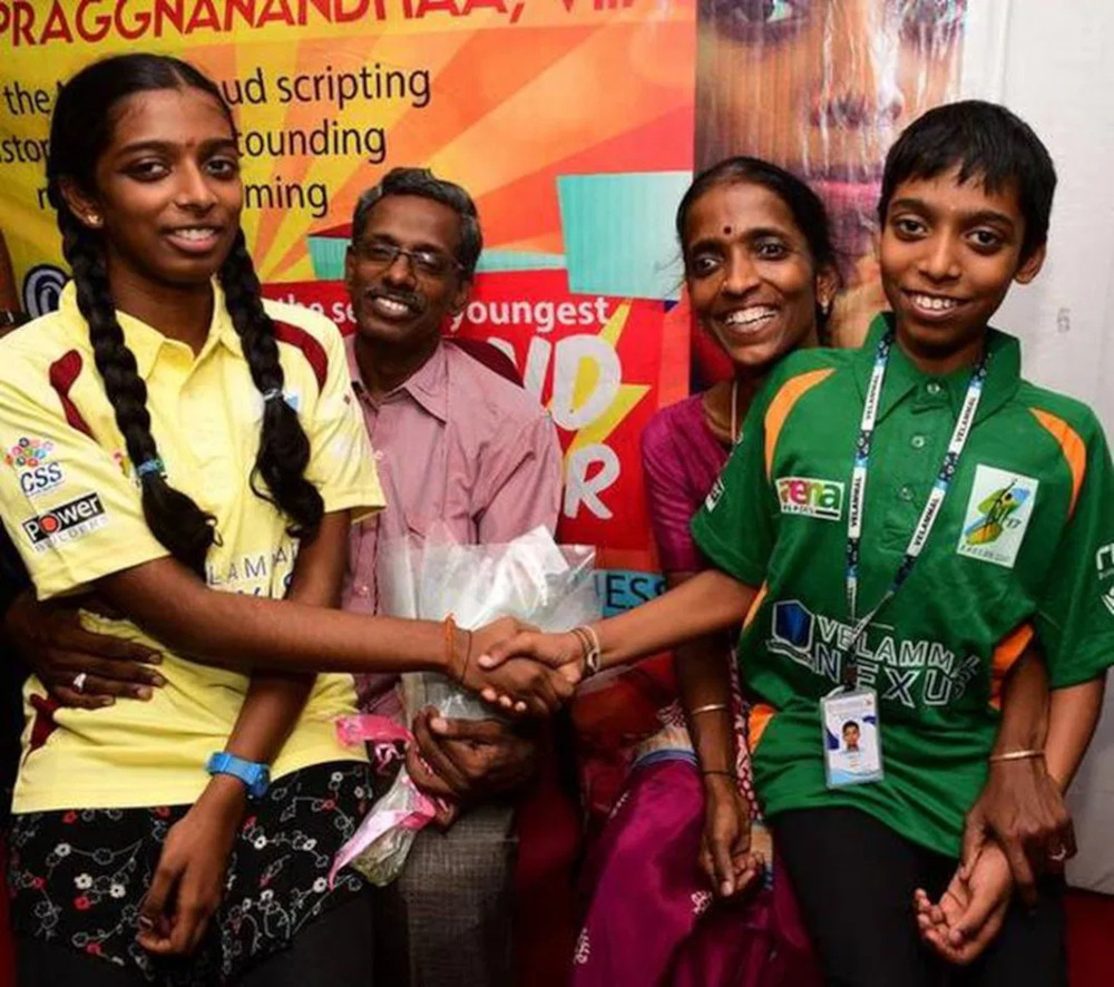 Vaisharli Rameshbabu, Praggnanandhaa Rameshbabu