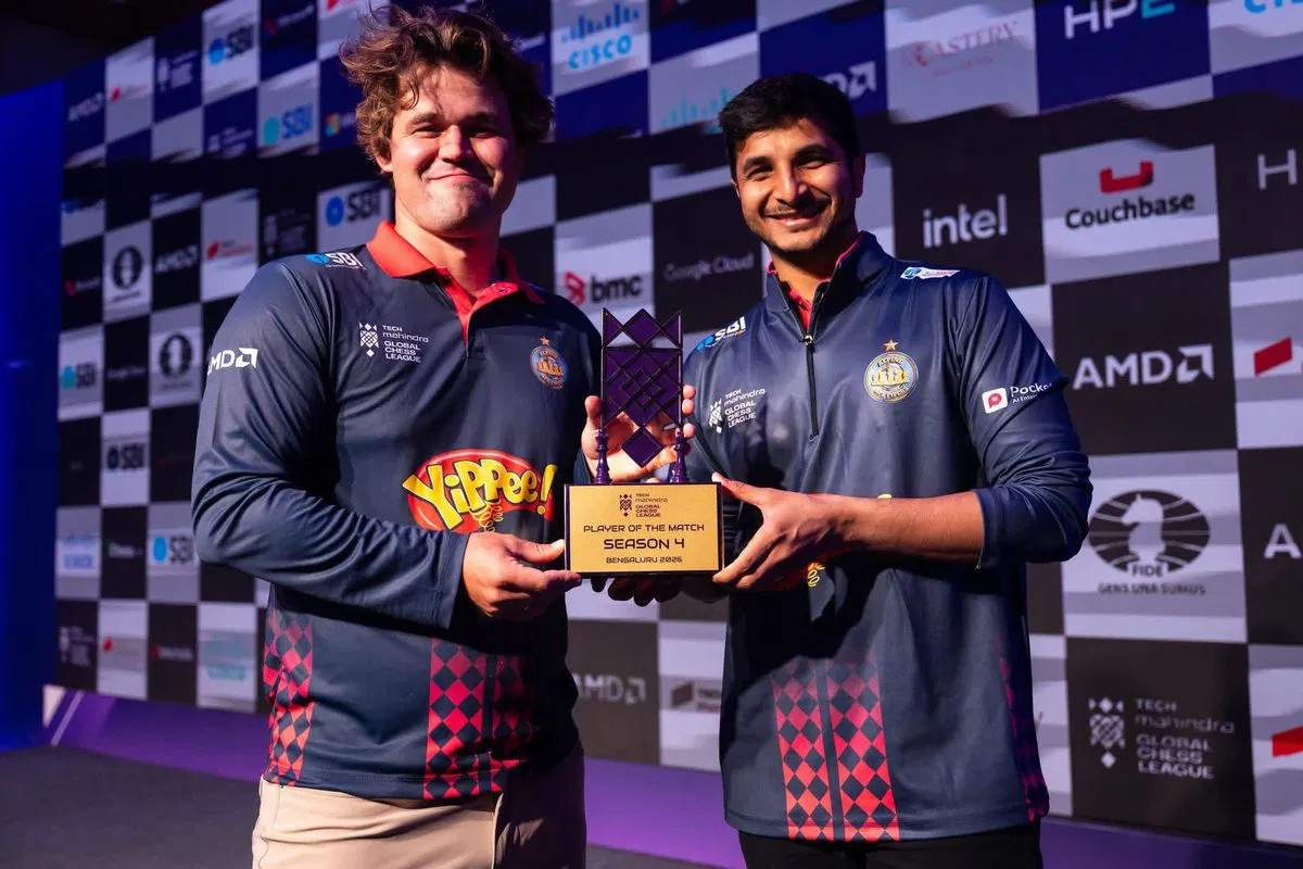 Magnus Carlsen, Vidit Gujrathi