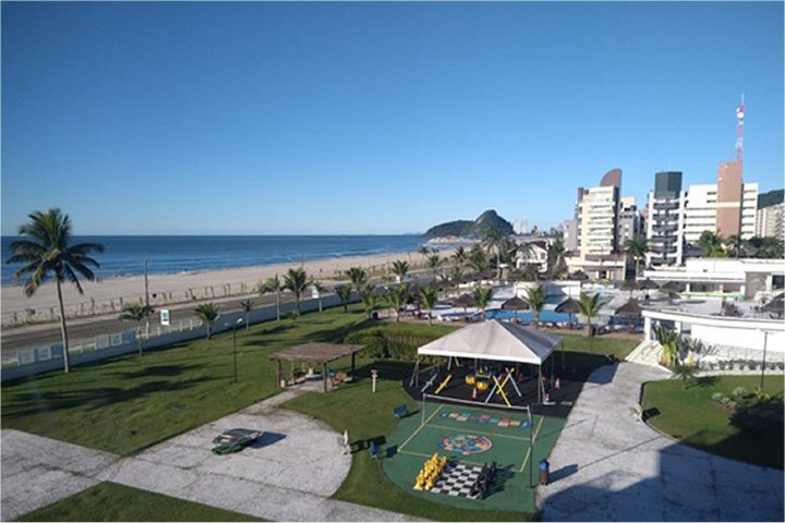 Buen tiempo, playa y ajedrez en Caiobá (Brazil)
